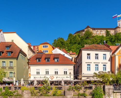 Lake Bled to Ljubljana City Day Tour: Ljubljanica River and Ond Ljubljana Town