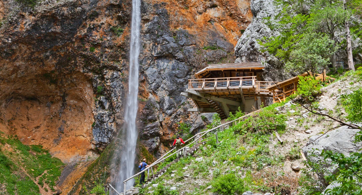 Logar Valley Ebike Tour: Rinka Waterfall